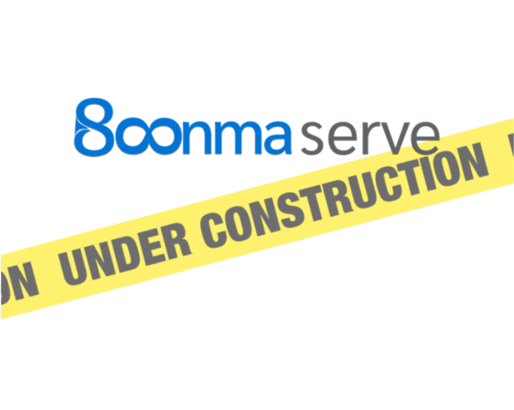 boomaserve under construction